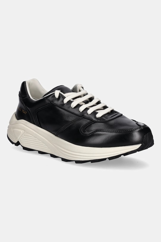 Δερμάτινα αθλητικά παπούτσια Common Projects Premium Runner μικρό μαύρο 2488.7547