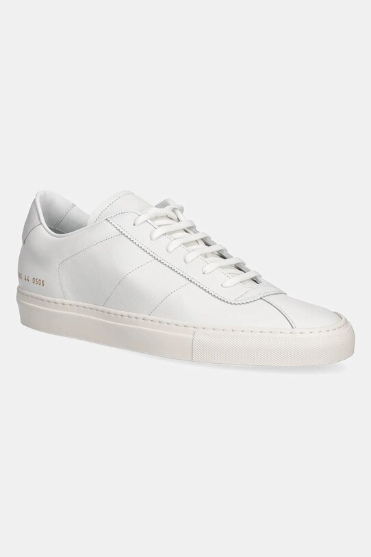 Common Projects sneakers din piele Tennis Classic mic de statură alb 2486.0506