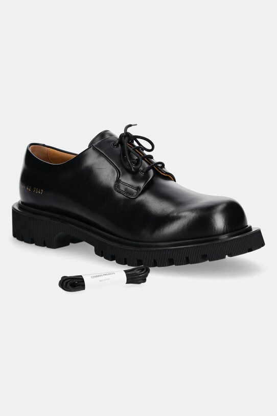 Common Projects półbuty skórzane Chunky Derby 2494.7547