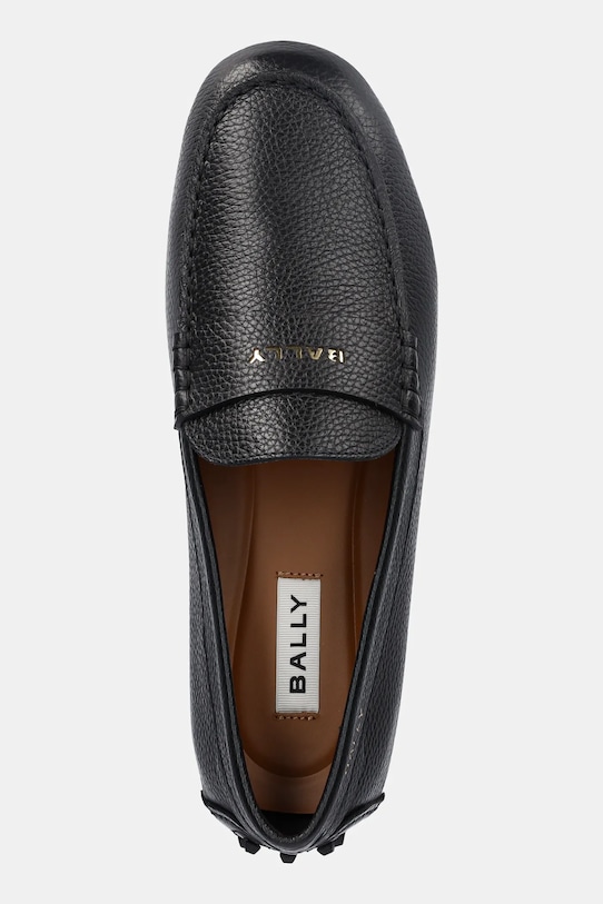 Bally mocasini de piele negru MSD02M.VT361.U901