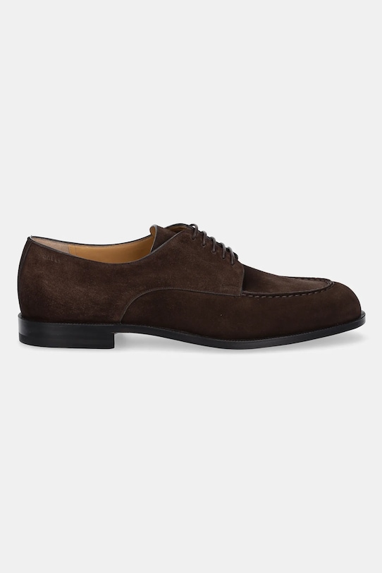 Bally pantofi de piele intoarsa MSF0GC.SU036.U804 maro SS25