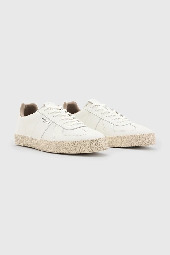 Шкіряні кросівки AllSaints Jaimee Leather Low Top низька білий M001FB