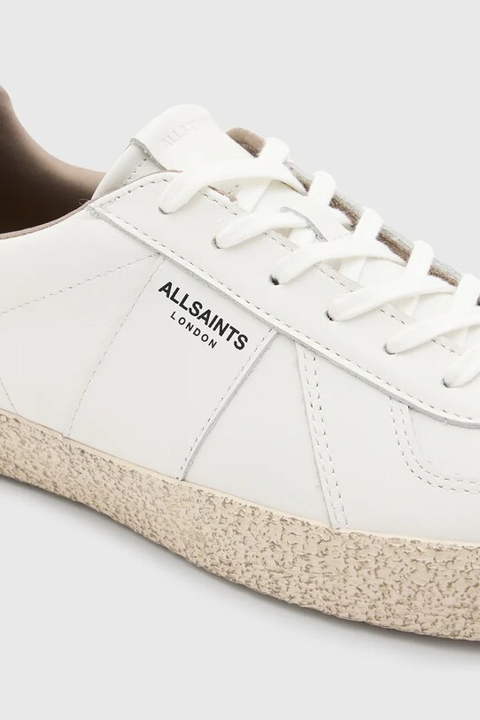 Взуття Шкіряні кросівки AllSaints Jaimee Leather Low Top M001FB білий