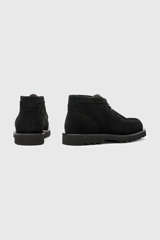 Взуття Замшеві кросівки AllSaints Skiff Suede Boot M015FC.BLK чорний