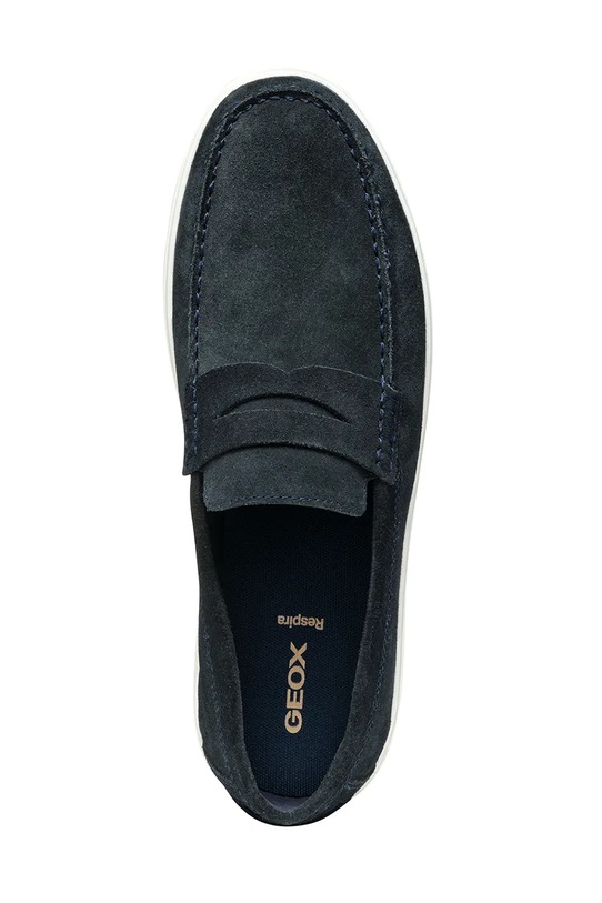 Geox mokasyny zamszowe U AVOLA U55GSA.00022.C4002 czarny