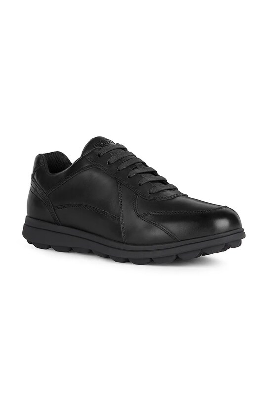 Kožené tenisky Geox U SPHERICA EC12 U45GRA.00043.C9999 čierna SS25