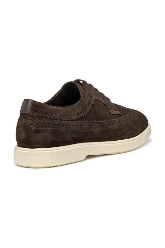 Încălțăminte Geox pantofi de piele intoarsa U SPHERICA EC17 U55LAE.00022.C6006 maro