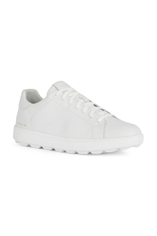 Geox sneakersy skórzane U SPHERICA ECUB-1 U45GPC.00085.C1000 biały SS25