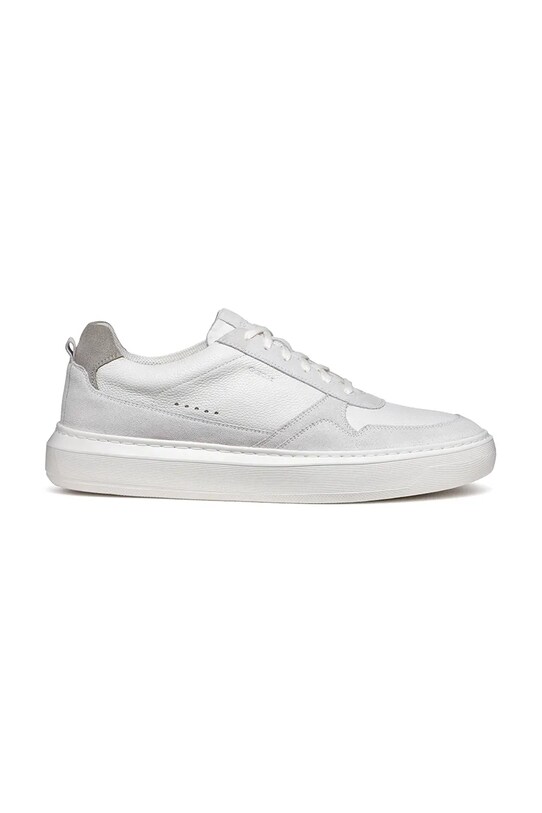 Geox sneakers U DEIVEN piele întoarsă alb U465WA.02247.C1209