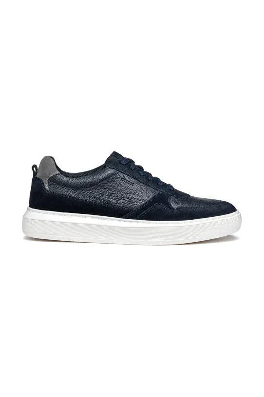 Kožené sneakers boty Geox U DEIVEN přírodní kůže černá U465WA.02247.C4002