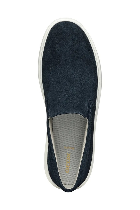 Tenisice od brušene kože Geox U DEIVEN U555WB.00022.C4002 mornarsko plava