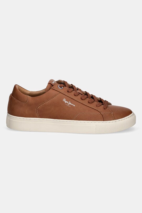 Αθλητικά Pepe Jeans JOE BASIC PMS00048 καφέ SS25