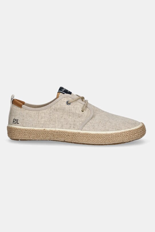 Еспадрили Pepe Jeans PORT LINEN PMS10330 бежов SS25