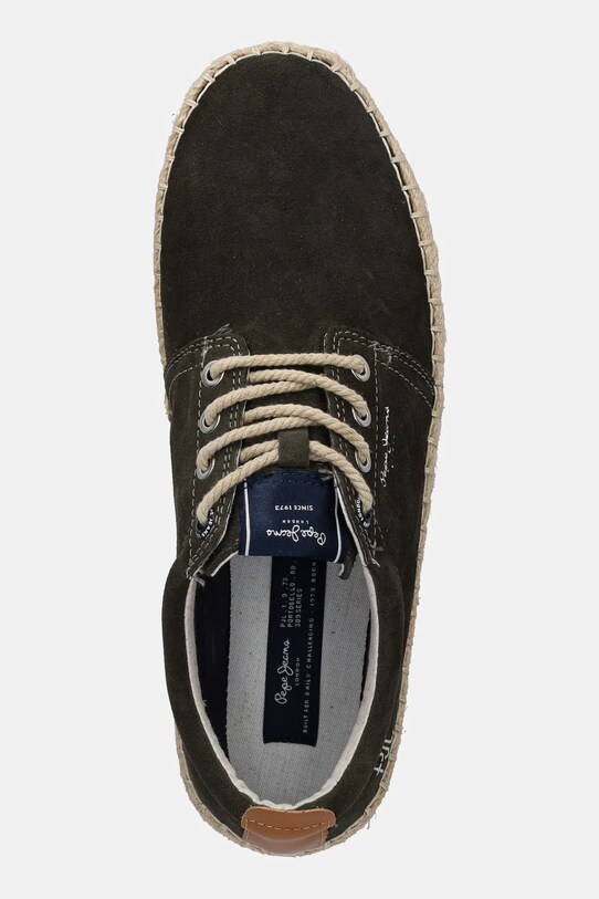 Замшевые эспадрильи Pepe Jeans TOURIST WEST зелёный PMS10336