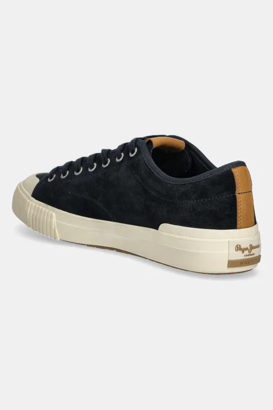 Încălțăminte Pepe Jeans tenisi din piele intoarsa BEN SUEDE M PMS31074 bleumarin