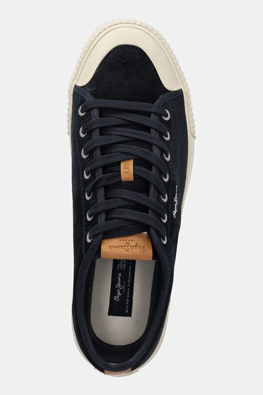 Pepe Jeans tenisówki zamszowe BEN SUEDE M granatowy PMS31074