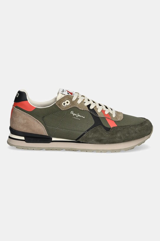 Pepe Jeans sneakers BRIT COVER M PMS40029 verde SS25