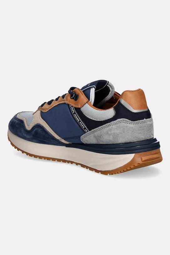 Încălțăminte Pepe Jeans sneakers BUSTER PRO COMBI M PMS60041 bleumarin