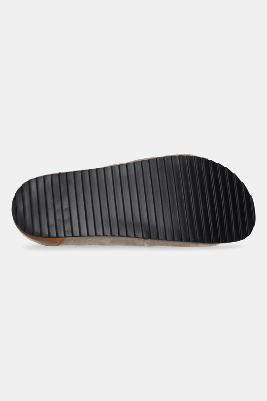 Pepe Jeans papuci din piele CORBY CROSS PMS90124 bej