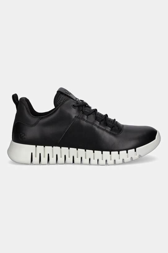 Ecco sneakers din piele Gruuv Sneaker Lea 525204.51052 negru SS25