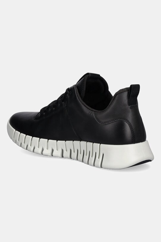 Încălțăminte Ecco sneakers din piele Gruuv Sneaker Lea 525204.51052 negru