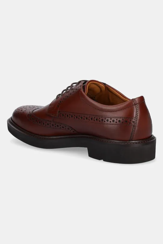 Încălțăminte Ecco pantofi de piele Metro London Wingtip 525614.01053 maro