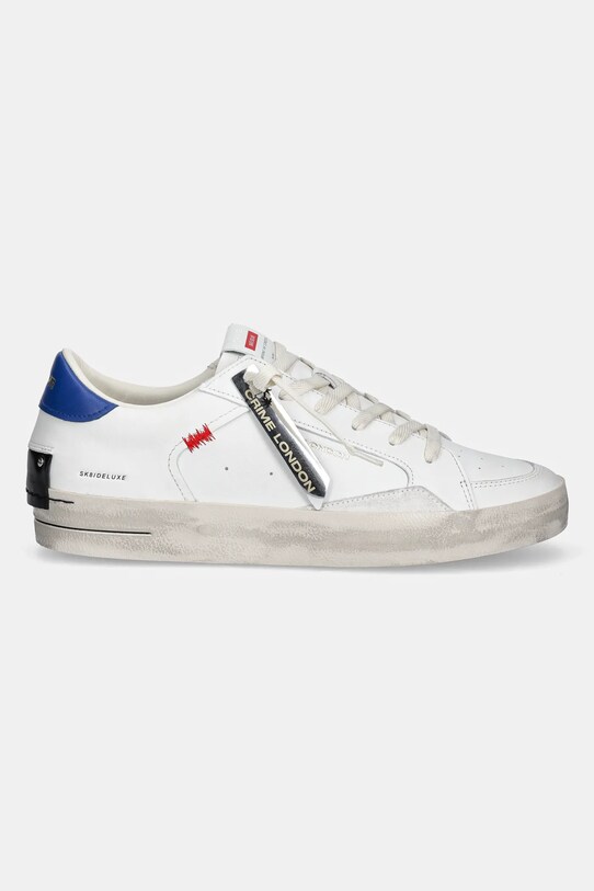 Crime London sneakersy skórzane SK8 DELUXE 14103PP7 biały SS25