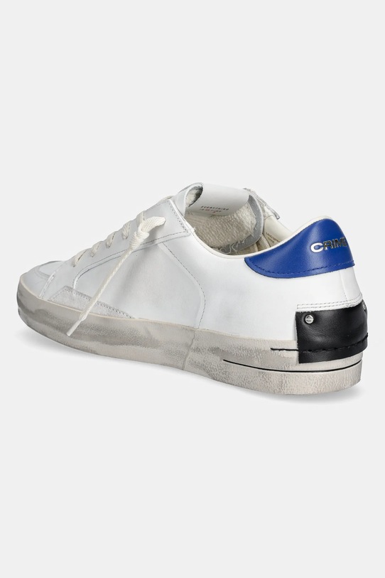 Obuv Kožené tenisky Crime London SK8 DELUXE 14103PP7 biela