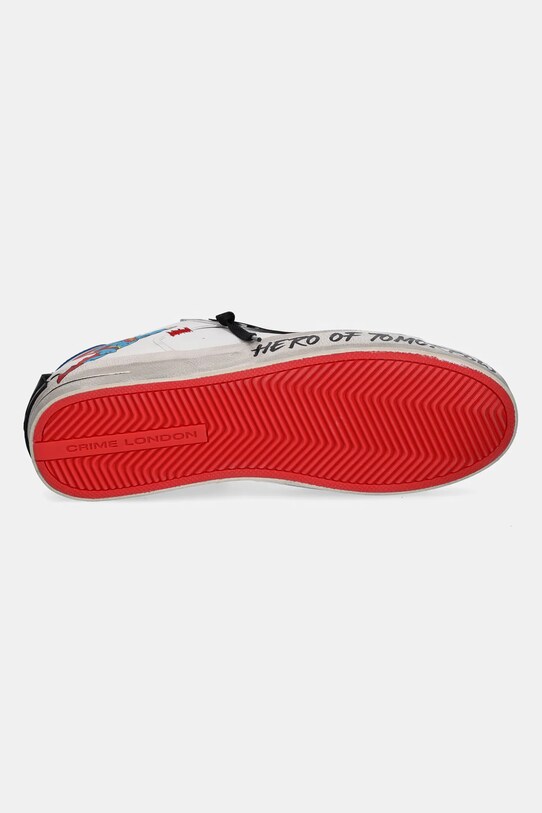 Crime London sneakers din piele SK8 DELUXE 77250PP7 alb