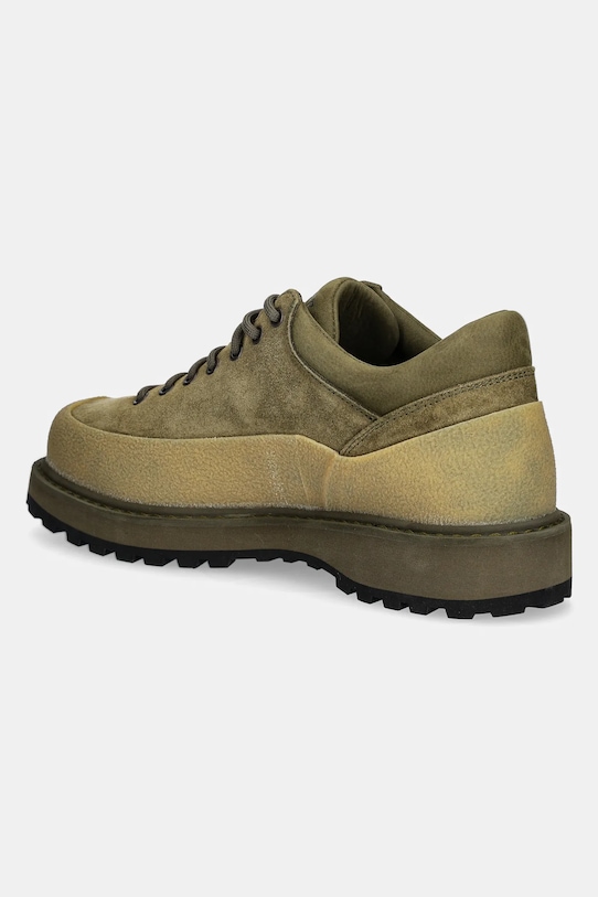 Încălțăminte Diemme pantofi de piele intoarsa Cornaro Eyelets DI25SPCOM.F05X072OLI verde