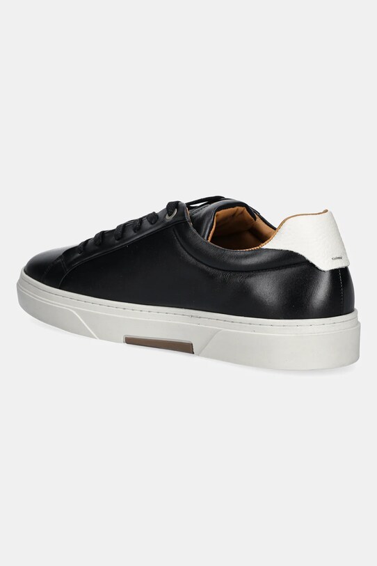 Încălțăminte Hackett London sneakers din piele HACKNEY LACE HMS21471 negru
