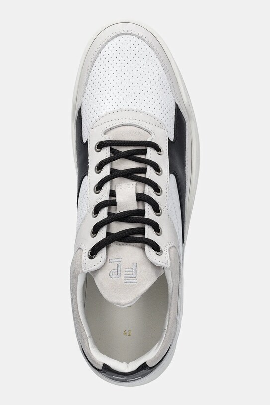 Kožne tenisice Filling Pieces Low Top Ghost Paneled bijela 25298802024