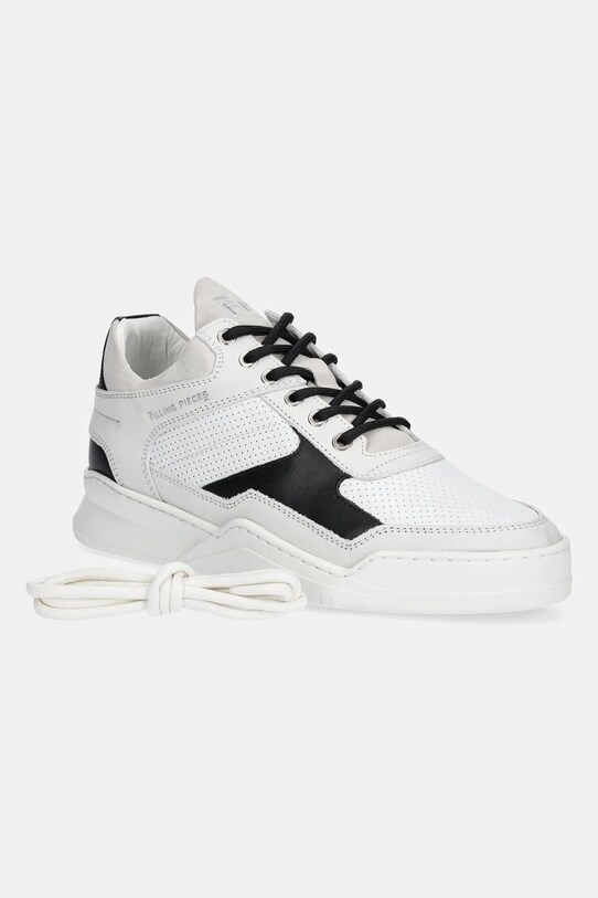 Kožené tenisky Filling Pieces Low Top Ghost Paneled 25298802024