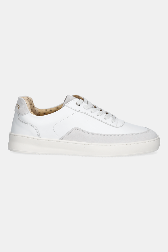 Kožené tenisky Filling Pieces Mondo Squash Suede 46733332035 biela SS25