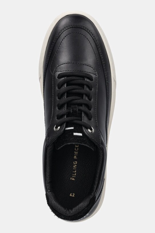 Δερμάτινα αθλητικά παπούτσια Filling Pieces Mondo Viera μαύρο 46778891861