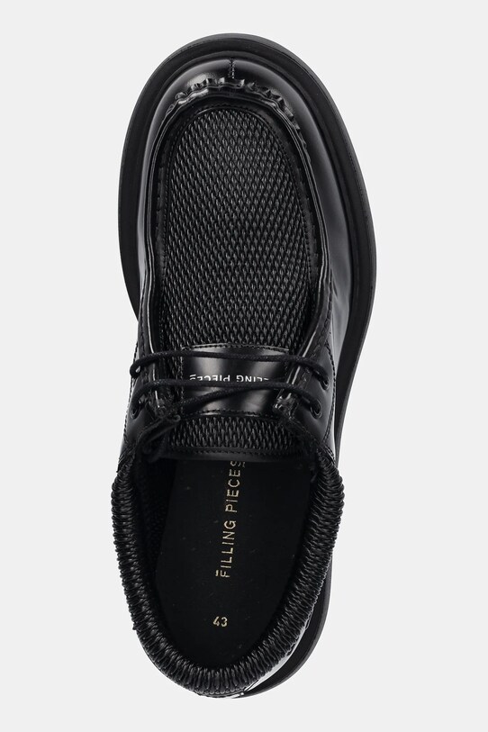 Туфлі Filling Pieces Moc Derby Reed чорний 64578551861