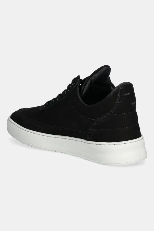 Obuća Tenisice od nubuk kože Filling Pieces Low Top Ripple Nubuck 25122841861 crna