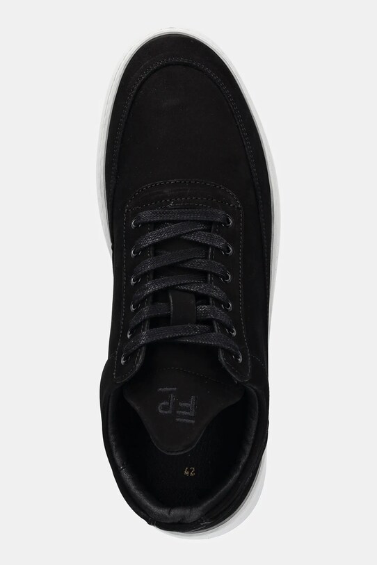 Filling Pieces adidași din nubuc Low Top Ripple Nubuck negru 25122841861