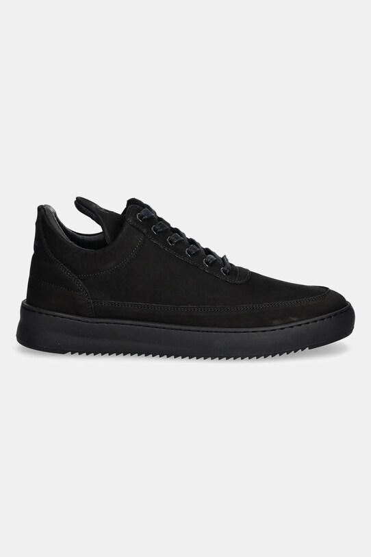 Filling Pieces nubuck sneakers Low Top Ripple Nubuck 25122841847 black SS25