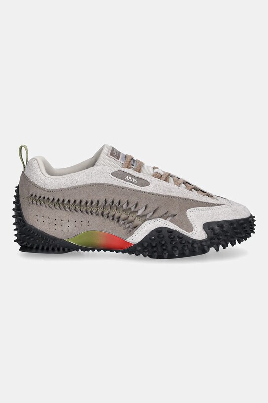 Велурени маратонки Puma x Aries Mostro Craft 401318 сив SS25