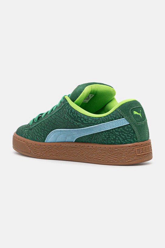 Obuwie Puma sneakersy zamszowe Suede XL 401304 zielony