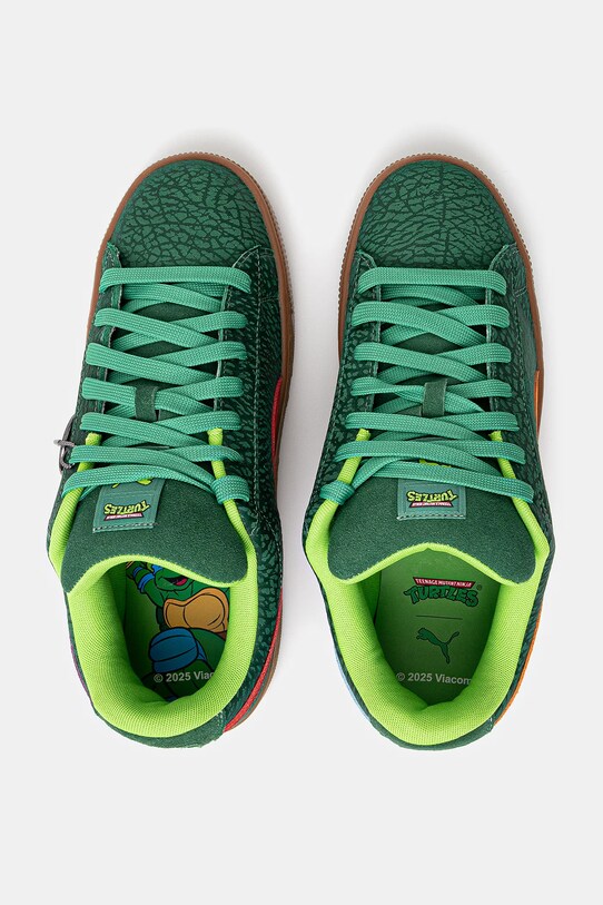 Puma sneakersy zamszowe Suede XL zielony 401304