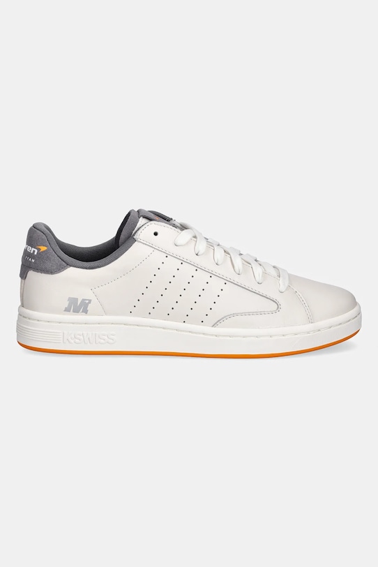 K-Swiss sneakers din piele LOZAN KLUB X MCLAREN 04415.104.M alb SS25