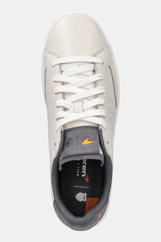 Kožené sneakers boty K-Swiss LOZAN KLUB X MCLAREN bílá 04415.104.M