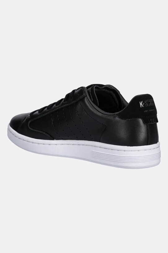 Boty Kožené sneakers boty K-Swiss LOZAN KLUB LTH 07263.068.M černá