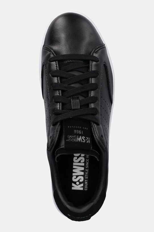 Kožené sneakers boty K-Swiss LOZAN KLUB LTH černá 07263.068.M