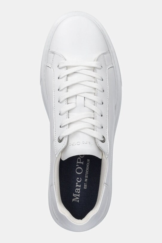 Marc O'Polo sneakers din piele CEDRIC 2A alb 50128053501100