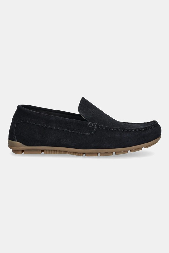 Marc O'Polo mokasyny zamszowe SVEN 4B 50328233101300 granatowy SS25
