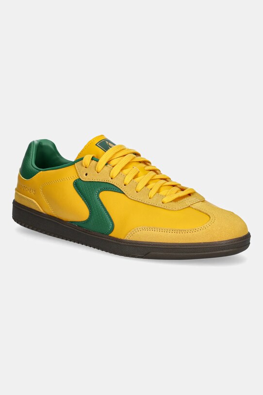 Kožne tenisice Skechers HOTSHOT tekstil zlatna 254152