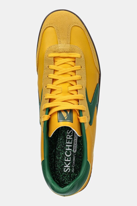 Kožené tenisky Skechers HOTSHOT žltá 254152